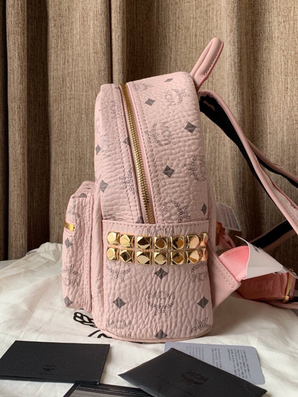 MCM Backpack Pink - Picture 3 of 8